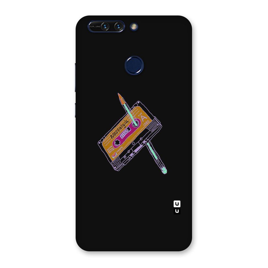 Casette Nostalgia Back Case for Honor 8 Pro
