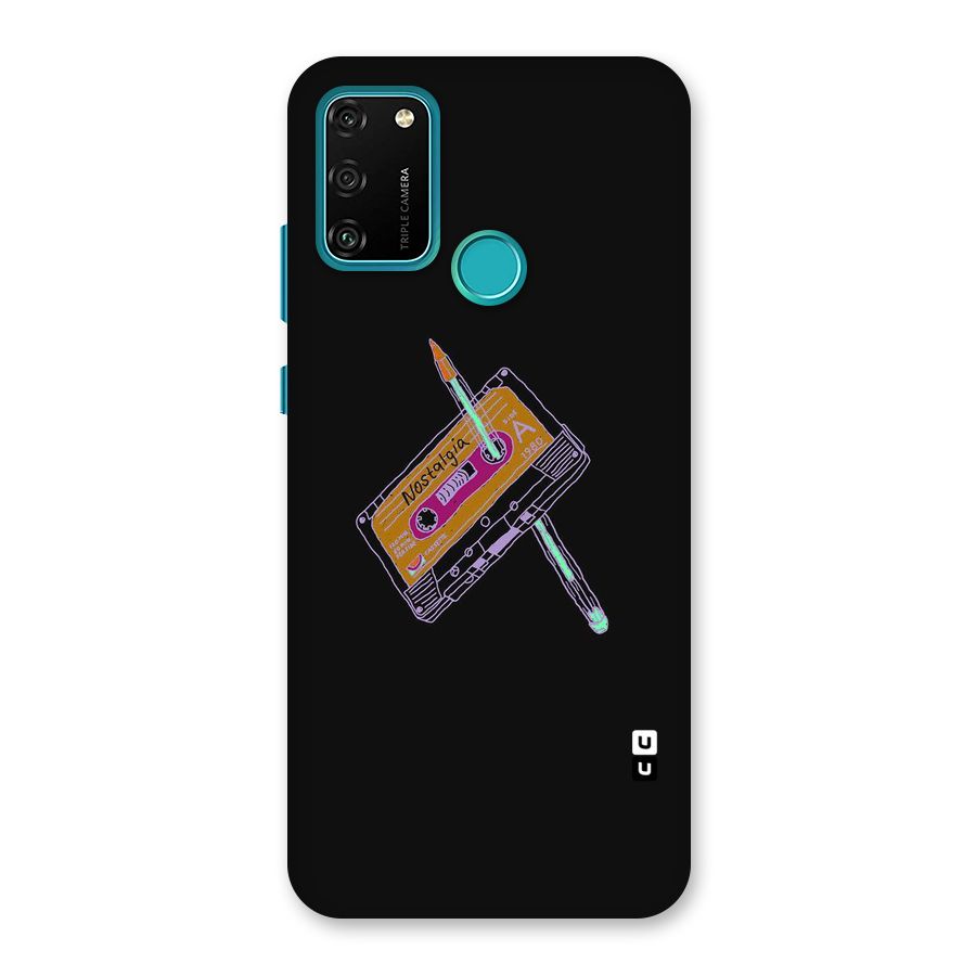 Casette Nostalgia Back Case for Honor 9A