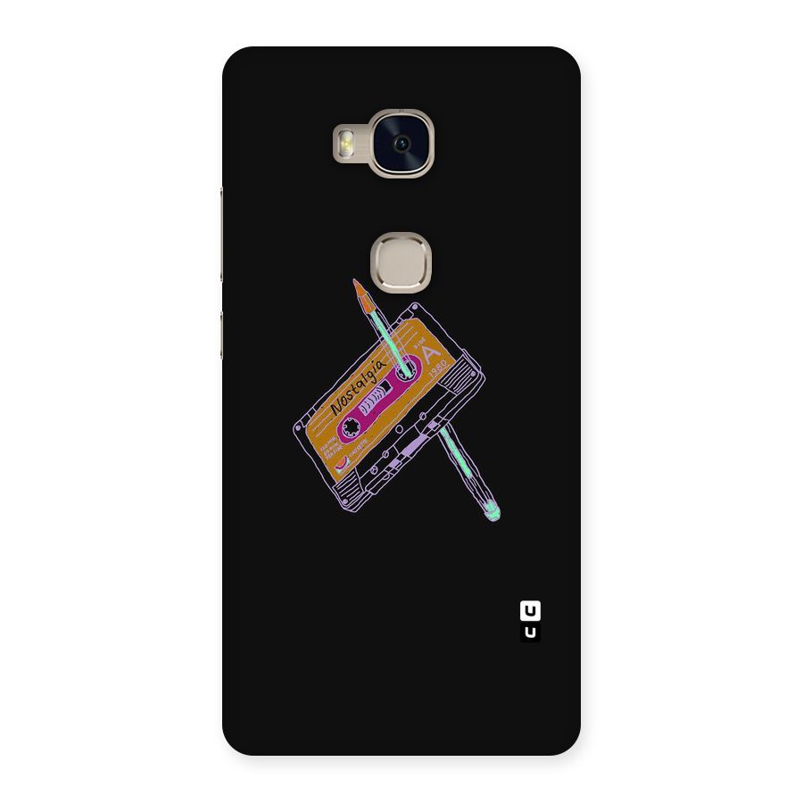 Casette Nostalgia Back Case for Huawei Honor 5X
