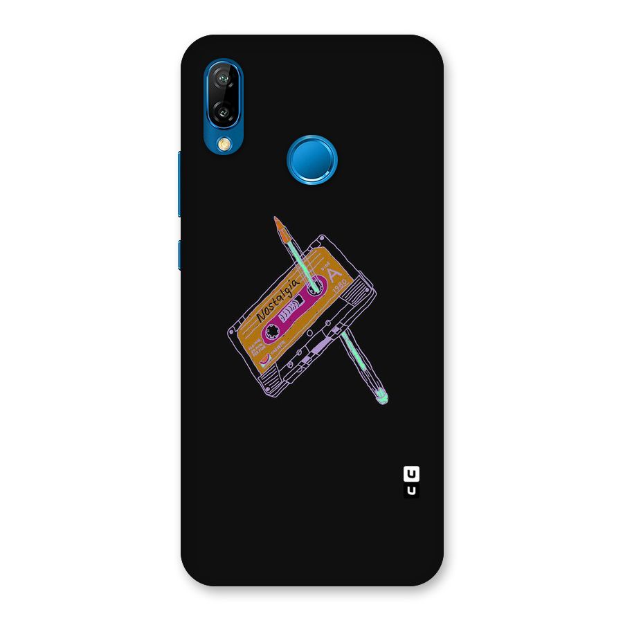 Casette Nostalgia Back Case for Huawei P20 Lite