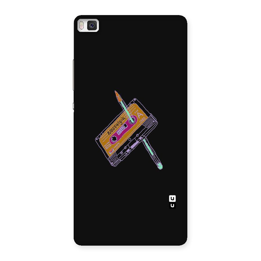 Casette Nostalgia Back Case for Huawei P8