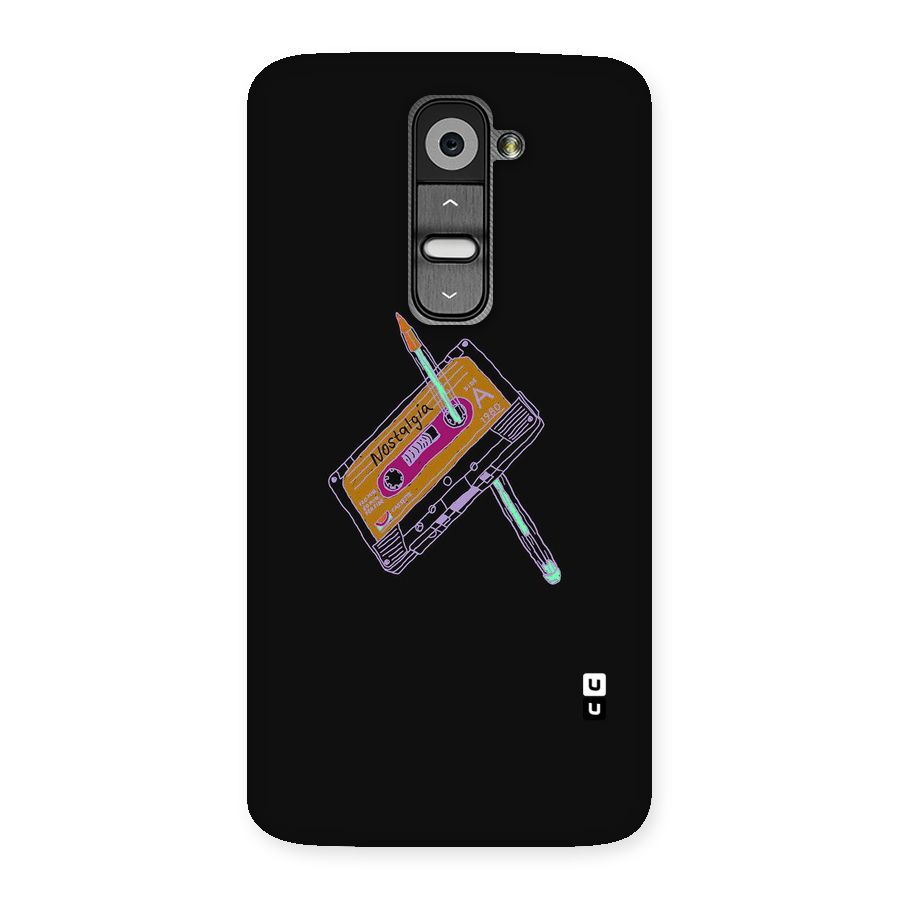 Casette Nostalgia Back Case for LG G2
