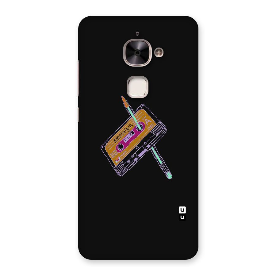 Casette Nostalgia Back Case for Le 2