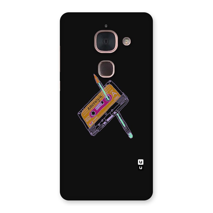Casette Nostalgia Back Case for Le Max 2