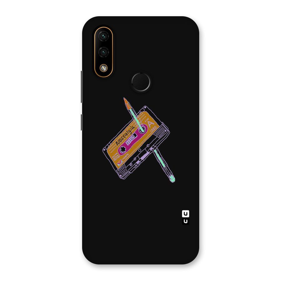 Casette Nostalgia Back Case for Lenovo A6 Note