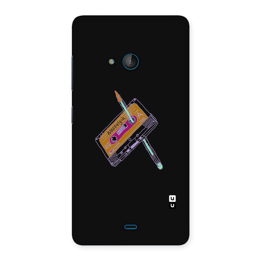 Casette Nostalgia Back Case for Lumia 540