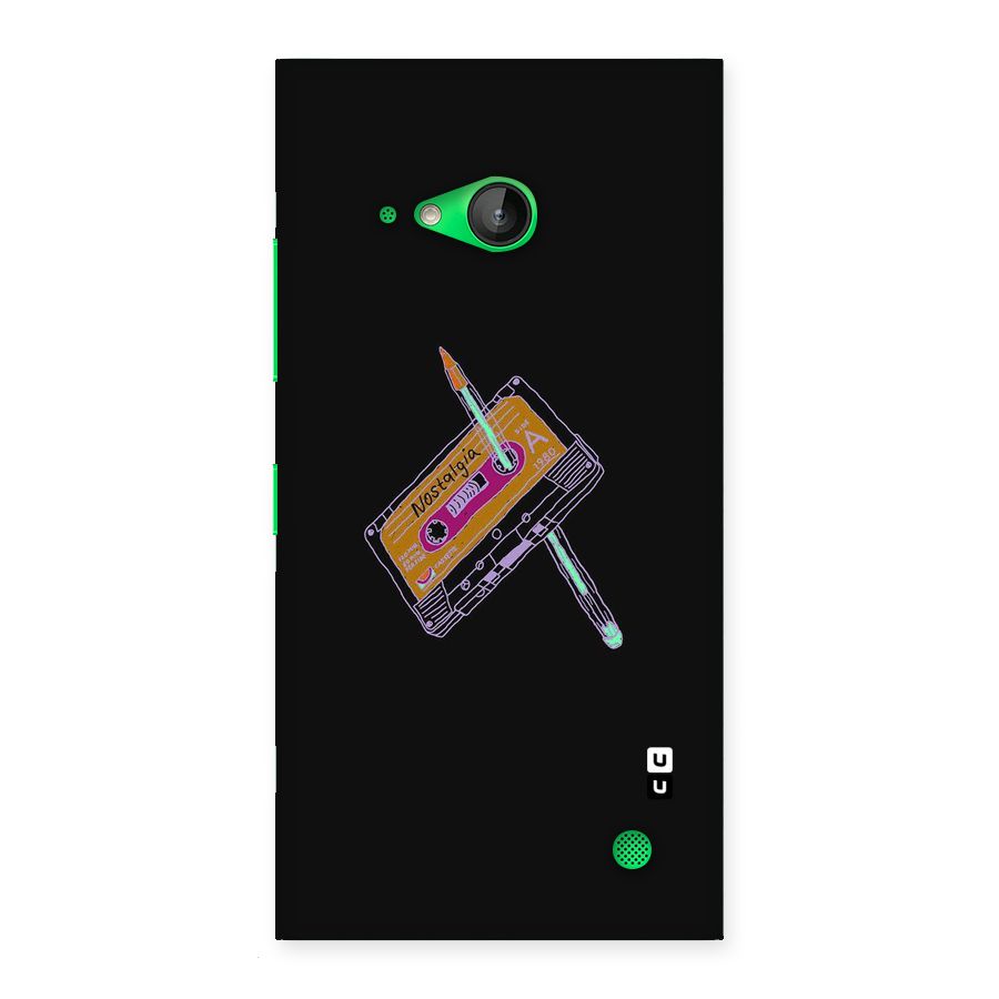 Casette Nostalgia Back Case for Lumia 730