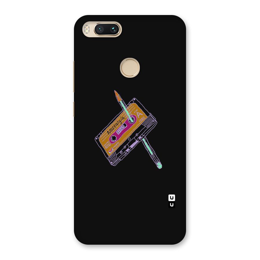 Casette Nostalgia Back Case for Mi A1