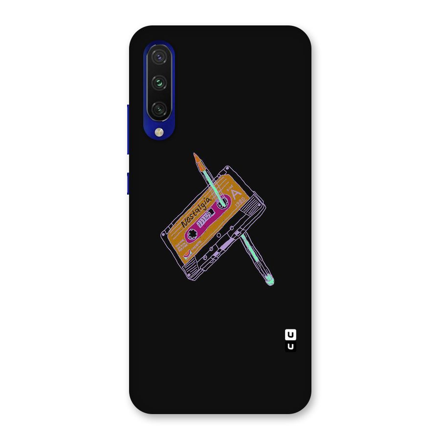 Casette Nostalgia Back Case for Mi A3