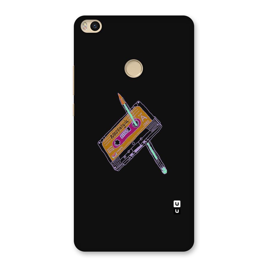 Casette Nostalgia Back Case for Mi Max 2