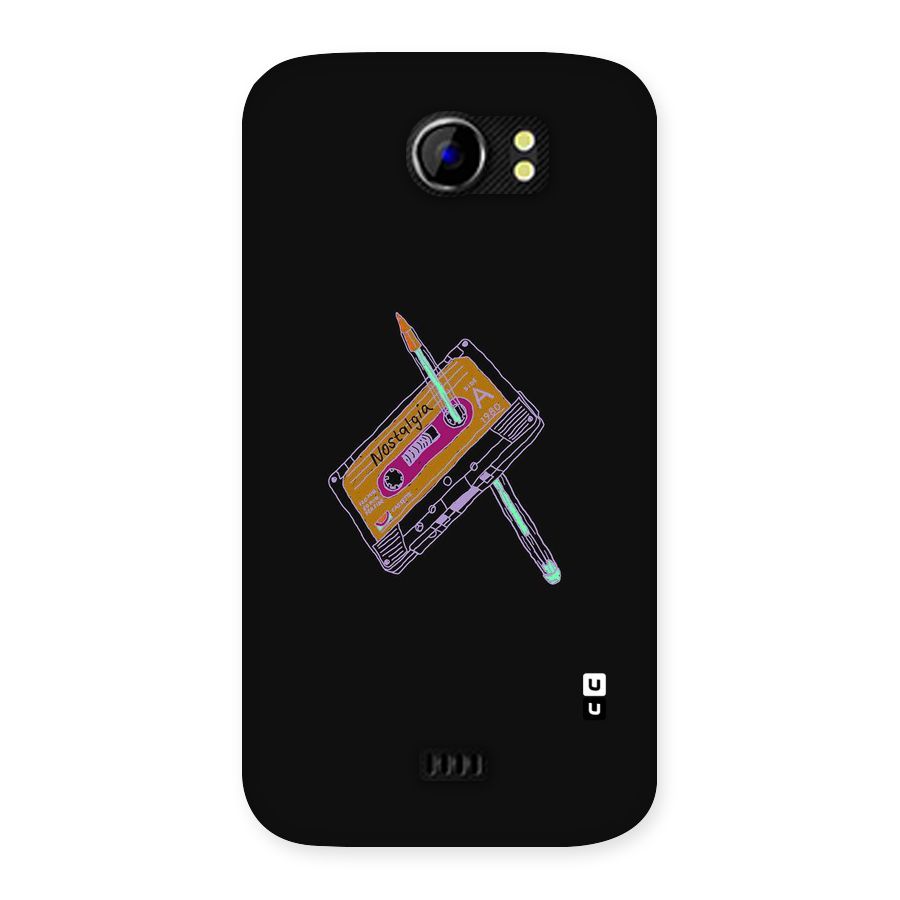 Casette Nostalgia Back Case for Micromax Canvas 2 A110
