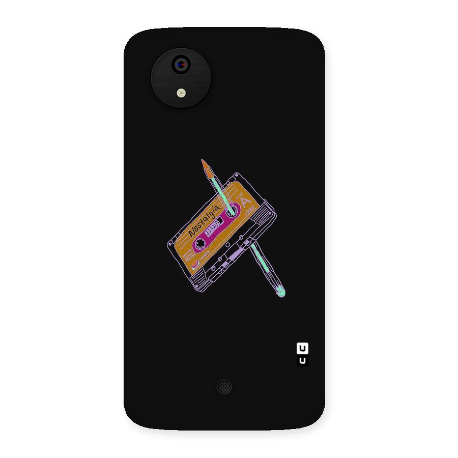 Casette Nostalgia Back Case for Micromax Canvas A1