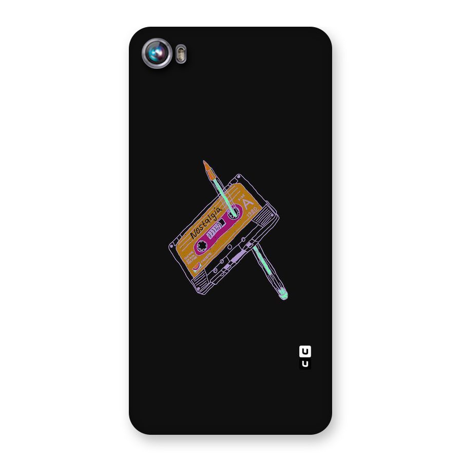 Casette Nostalgia Back Case for Micromax Canvas Fire 4 A107