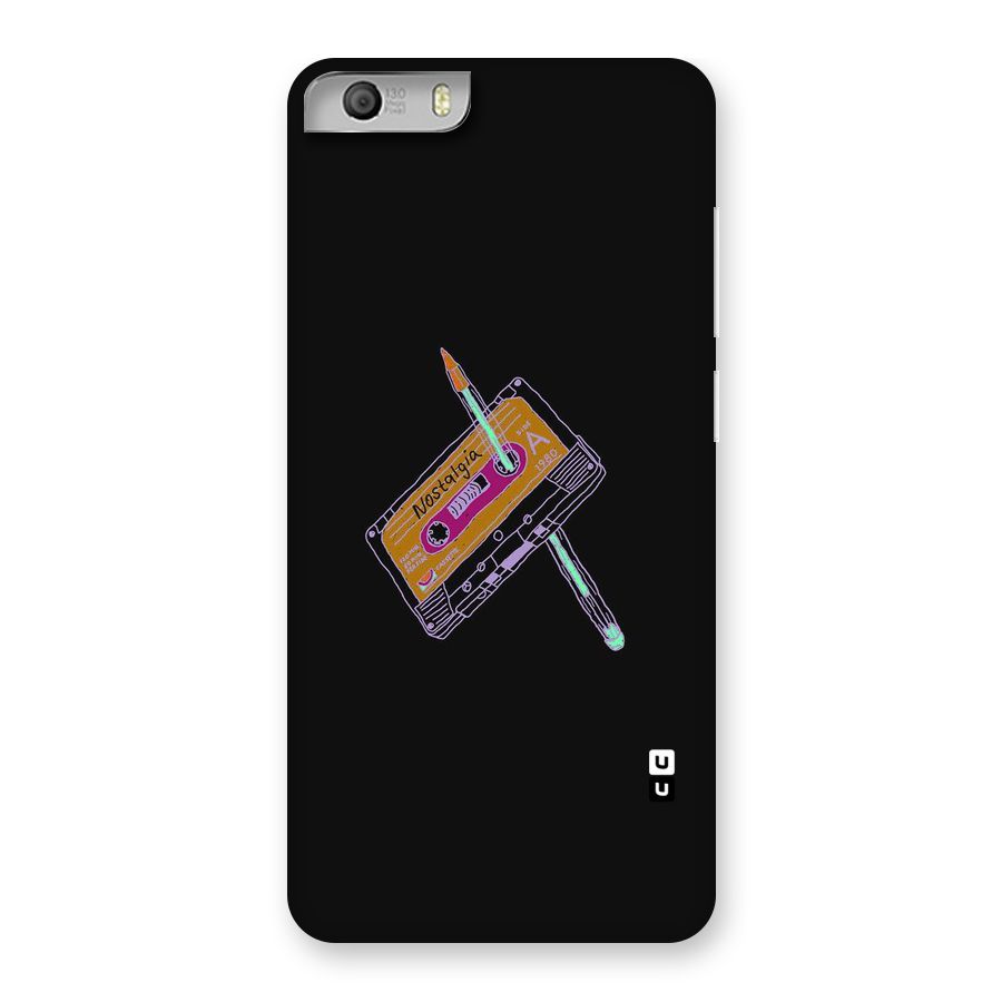 Casette Nostalgia Back Case for Micromax Canvas Knight 2