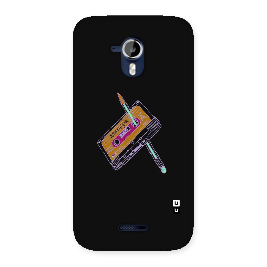 Casette Nostalgia Back Case for Micromax Canvas Magnus A117