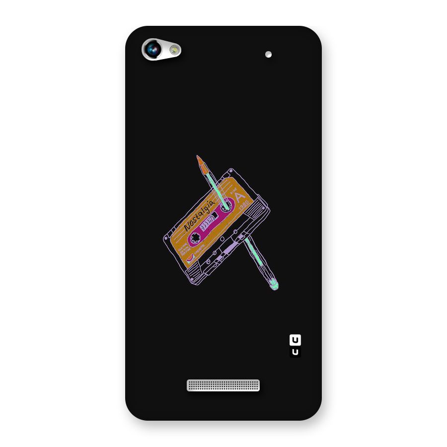 Casette Nostalgia Back Case for Micromax Hue 2