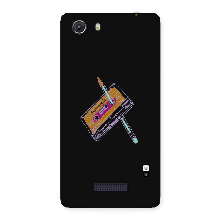 Casette Nostalgia Back Case for Micromax Unite 3