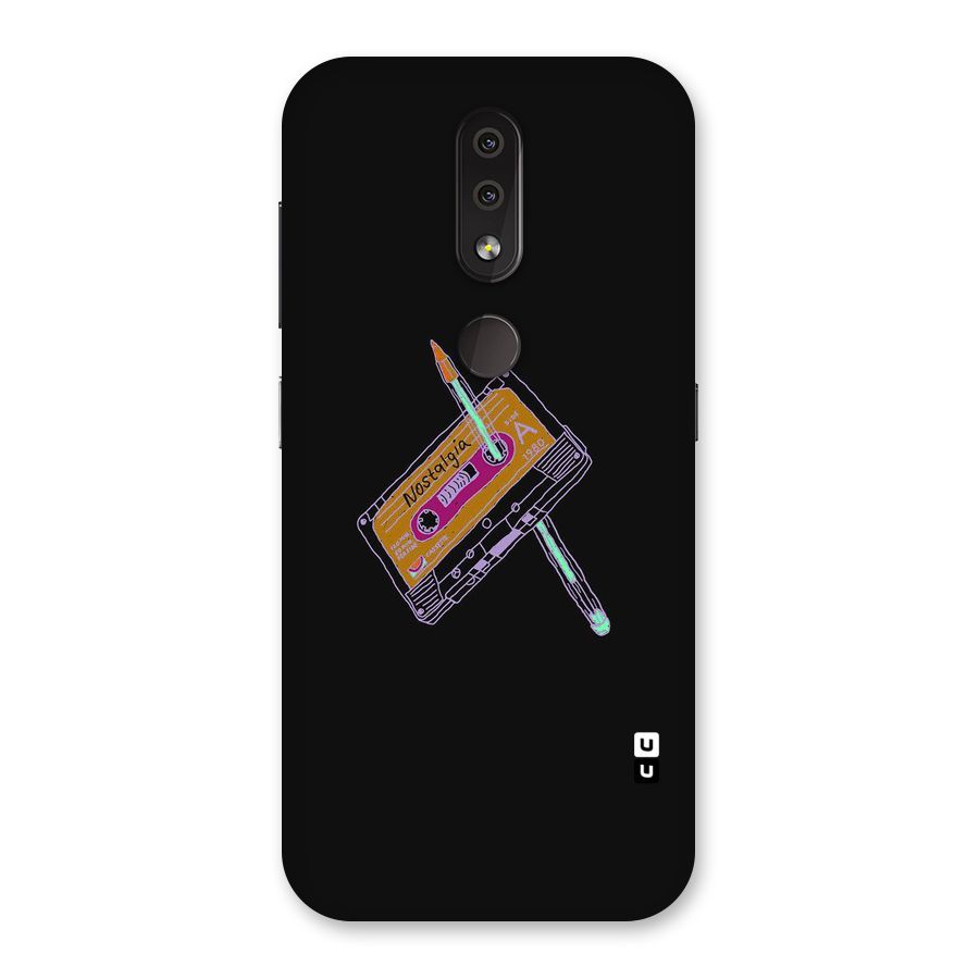 Casette Nostalgia Back Case for Nokia 4.2