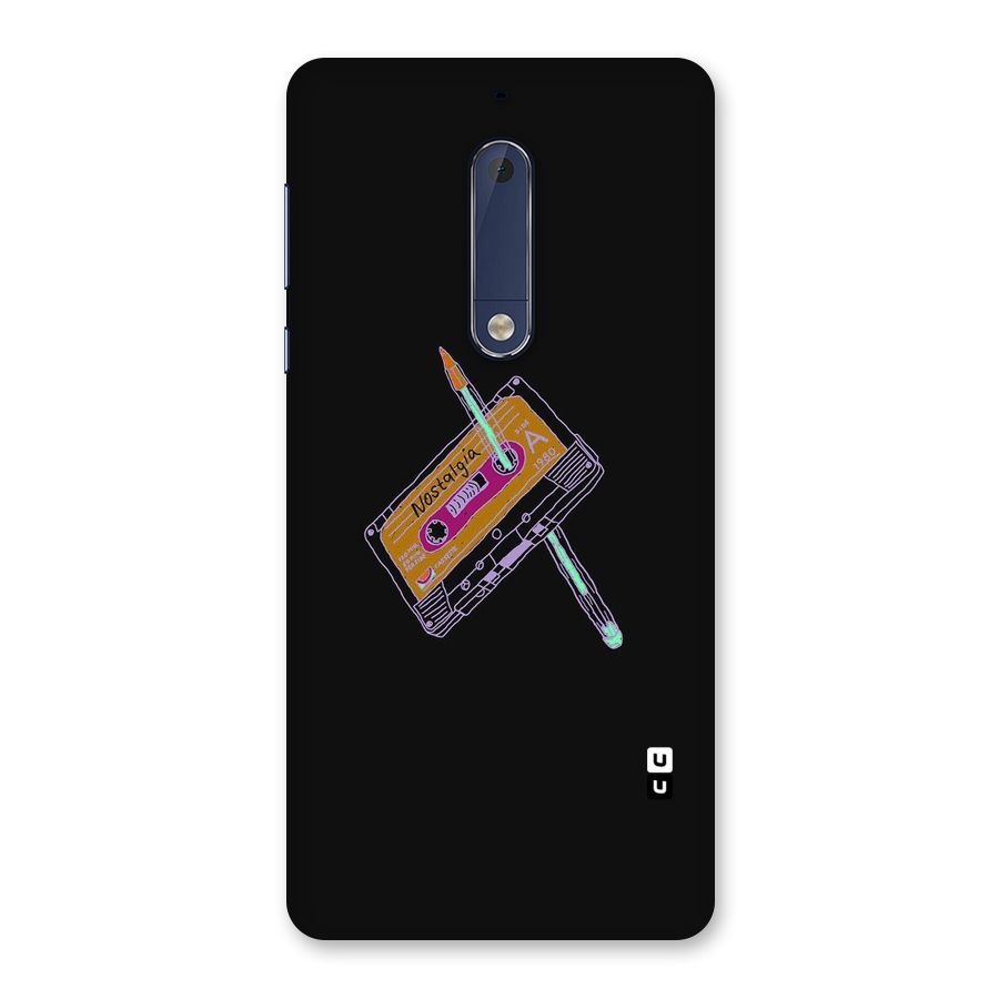 Casette Nostalgia Back Case for Nokia 5