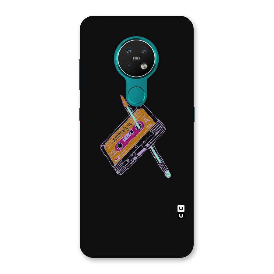 Casette Nostalgia Back Case for Nokia 7.2