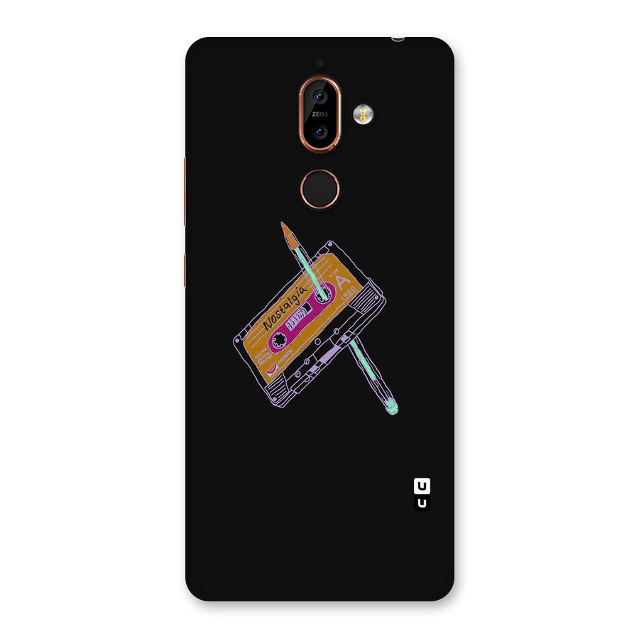 Casette Nostalgia Back Case for Nokia 7 Plus