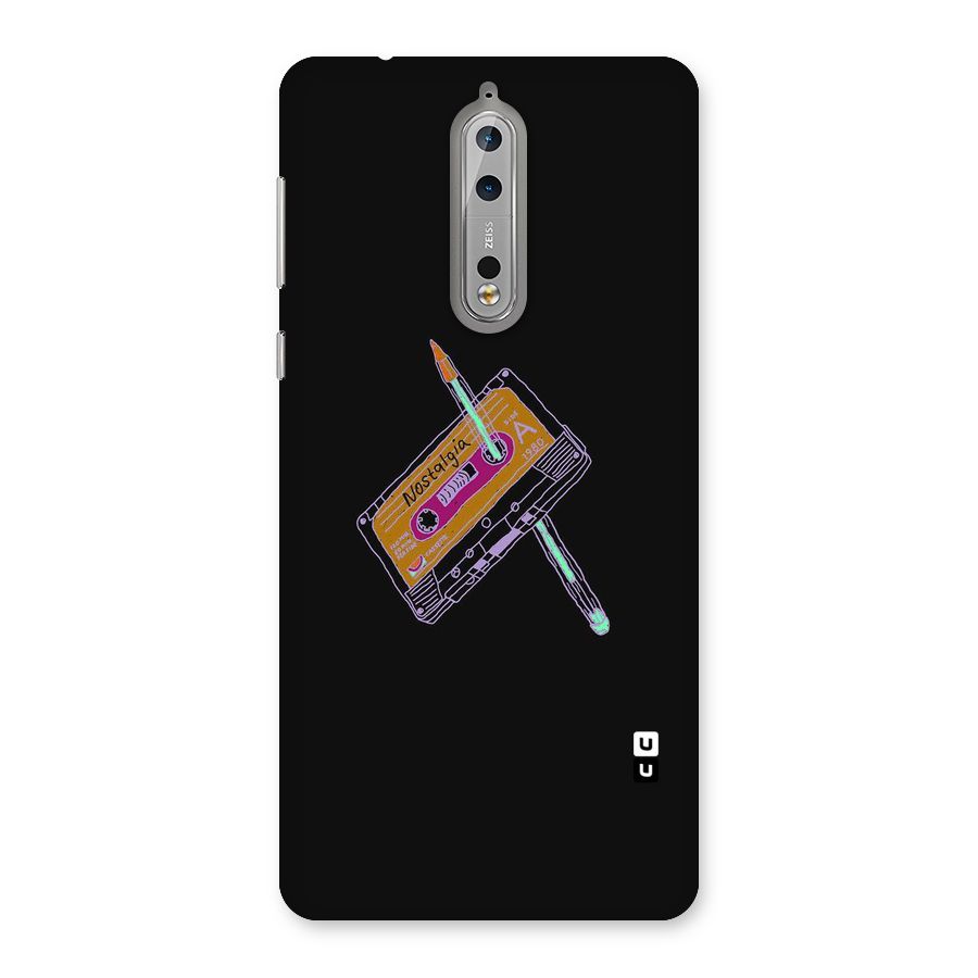Casette Nostalgia Back Case for Nokia 8