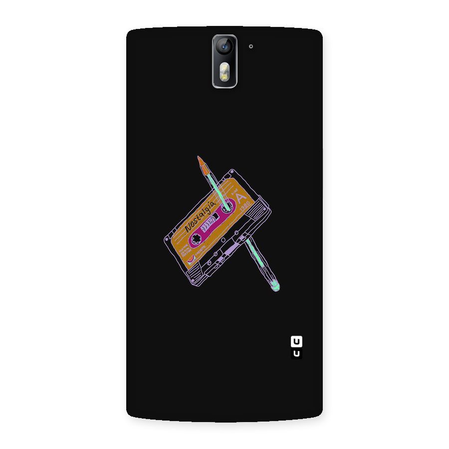 Casette Nostalgia Back Case for One Plus One