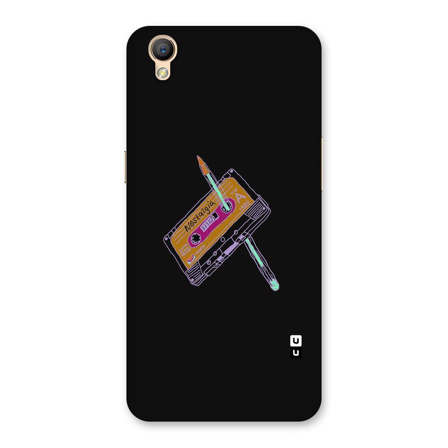 Casette Nostalgia Back Case for Oppo A37