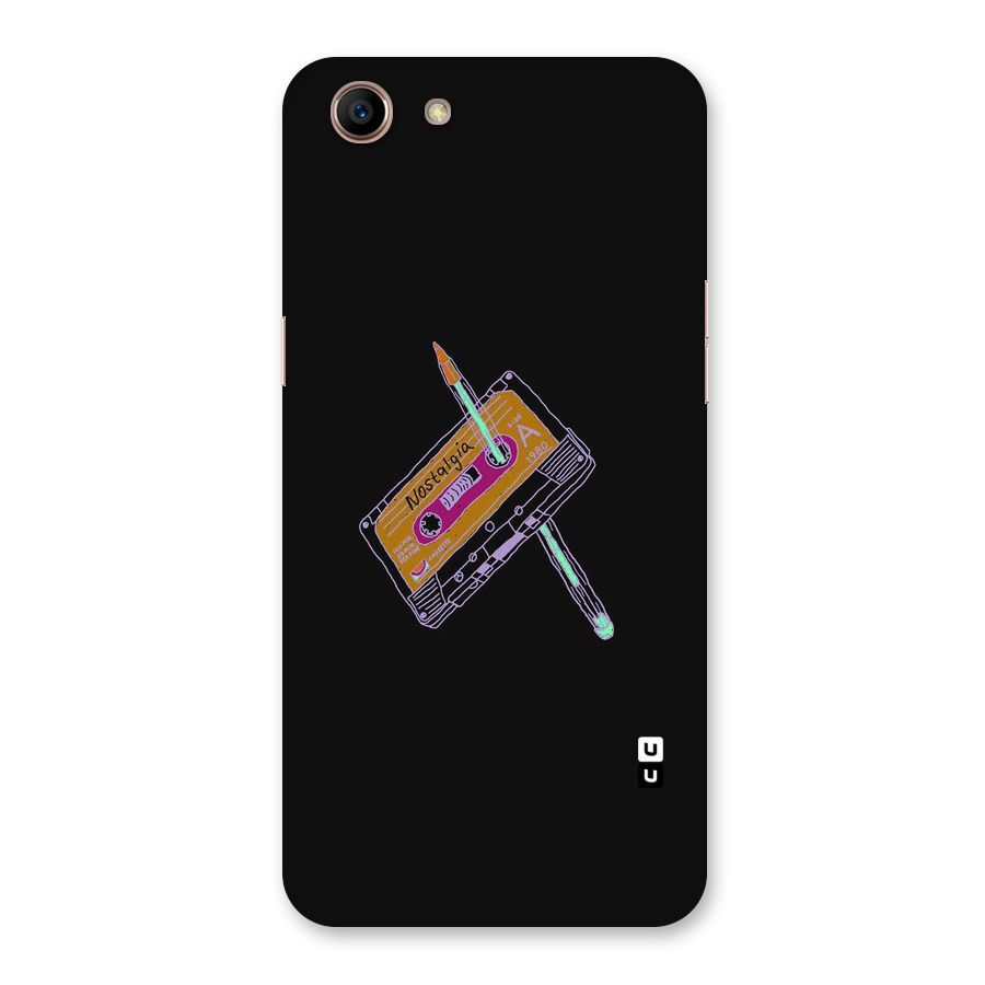 Casette Nostalgia Back Case for Oppo A83 (2018)