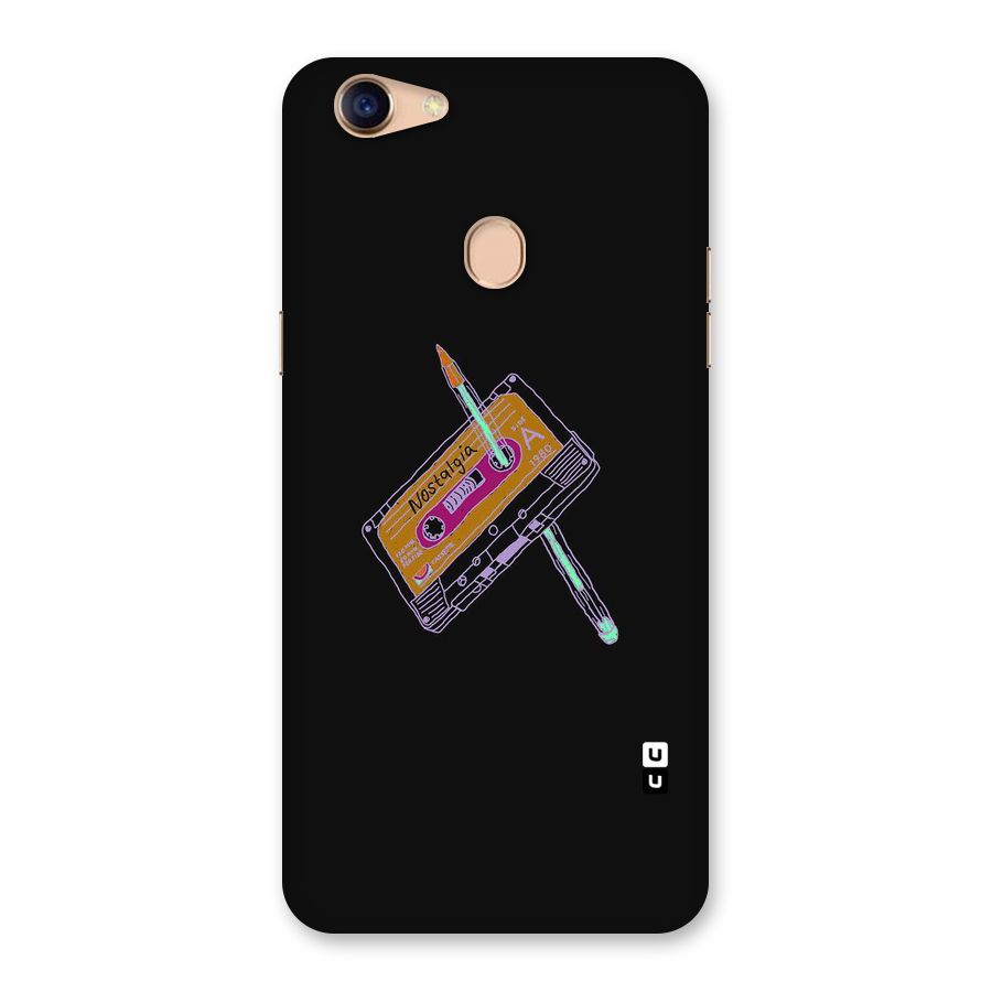 Casette Nostalgia Back Case for Oppo F5
