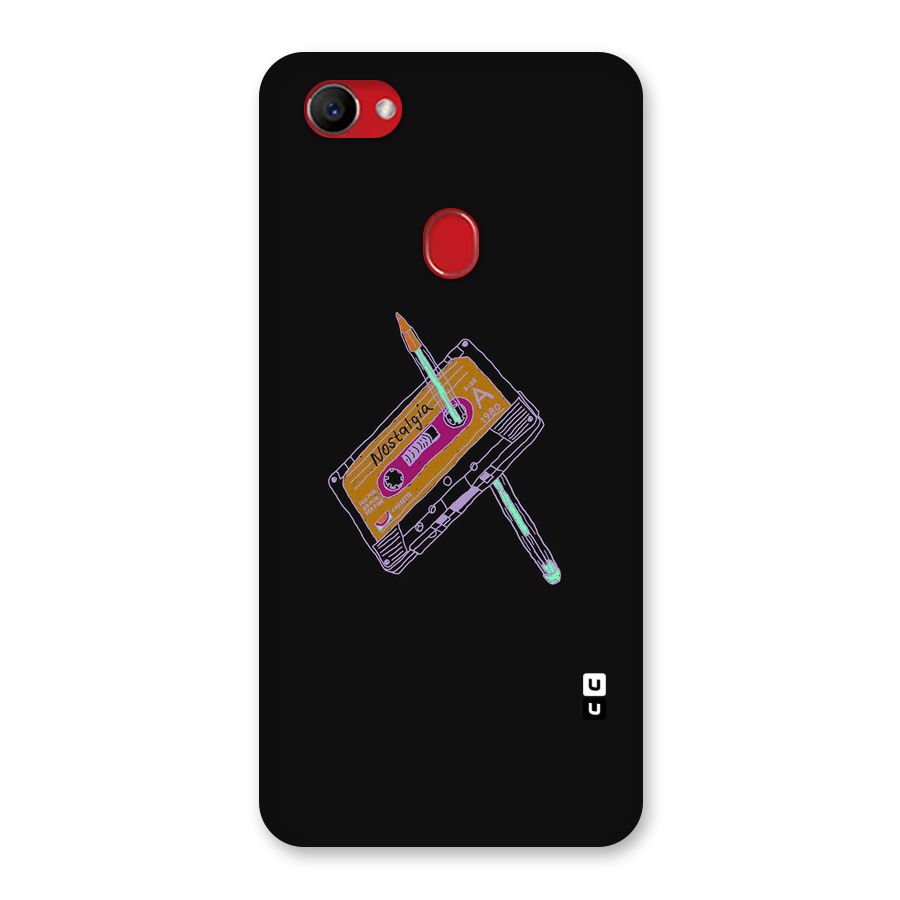 Casette Nostalgia Back Case for Oppo F7
