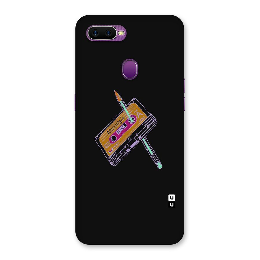 Casette Nostalgia Back Case for Oppo F9