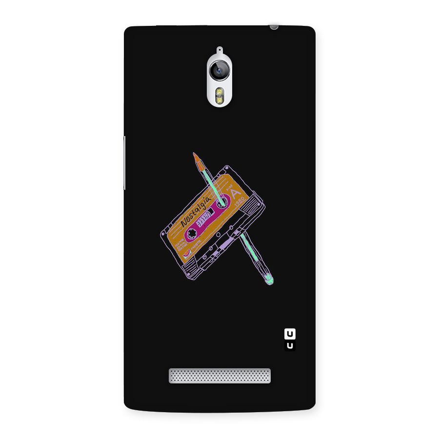 Casette Nostalgia Back Case for Oppo Find 7