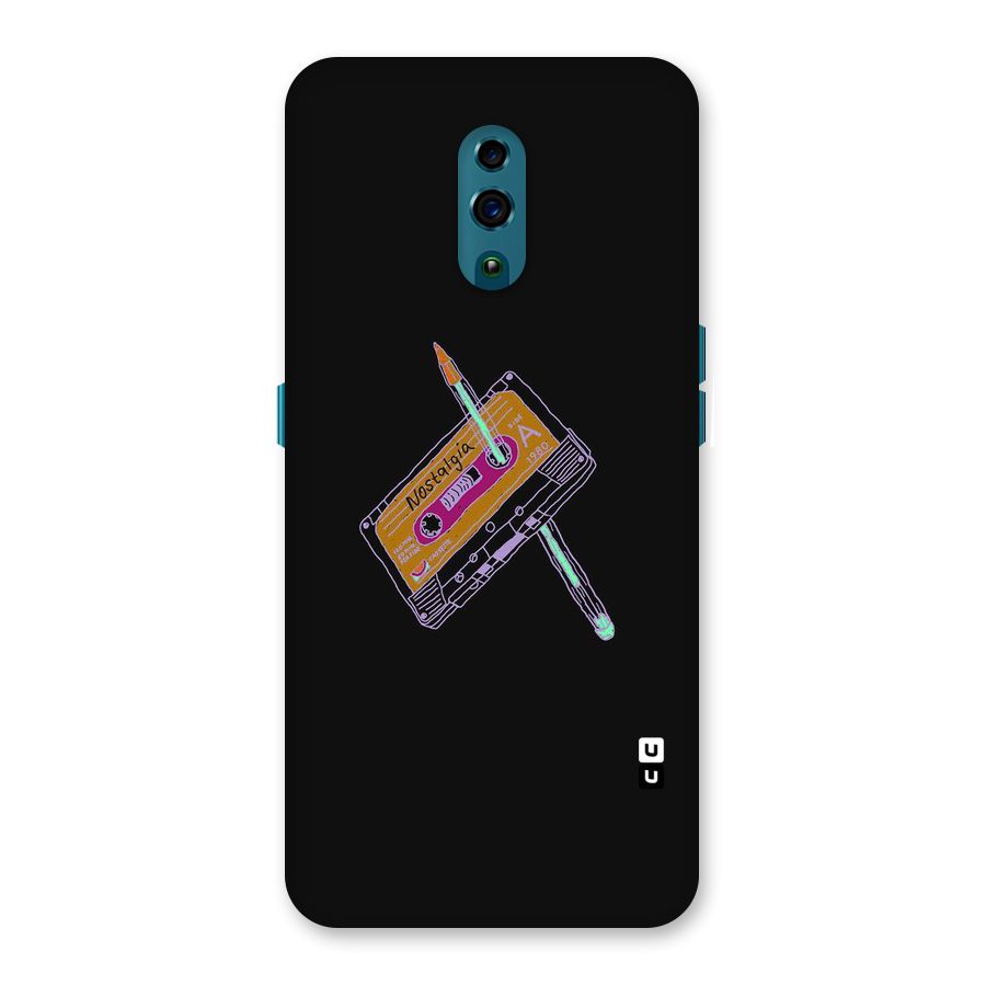 Casette Nostalgia Back Case for Oppo Reno