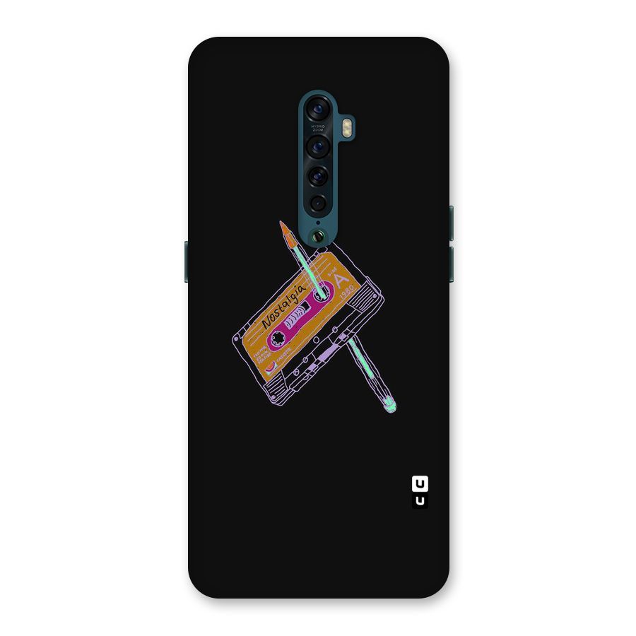 Casette Nostalgia Back Case for Oppo Reno2