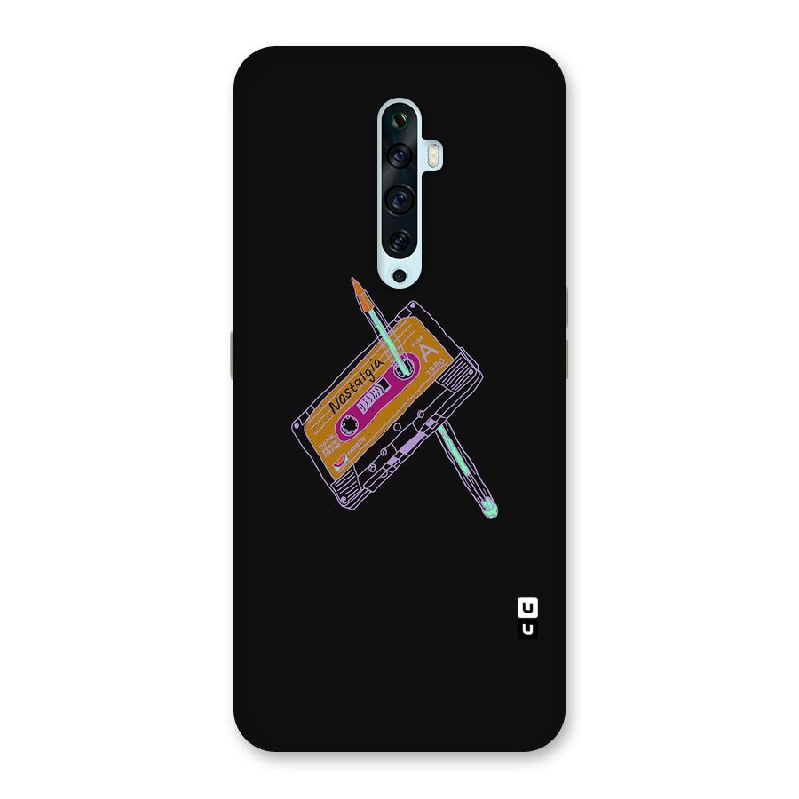 Casette Nostalgia Back Case for Oppo Reno2 Z