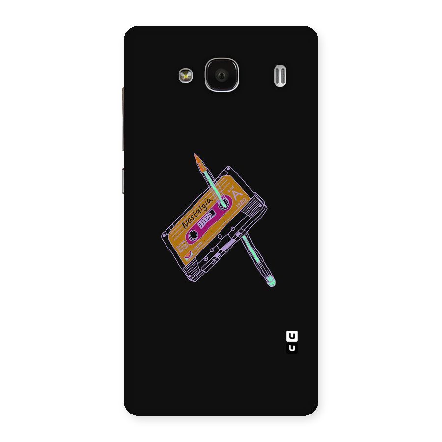 Casette Nostalgia Back Case for Redmi 2s