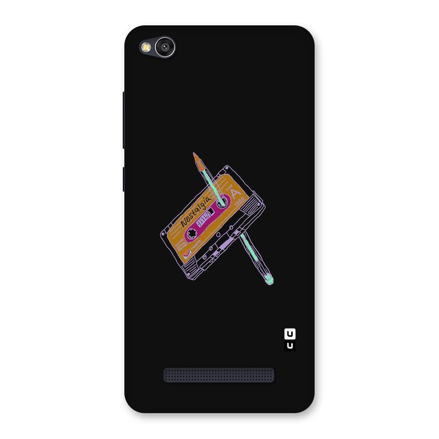 Casette Nostalgia Back Case for Redmi 4A