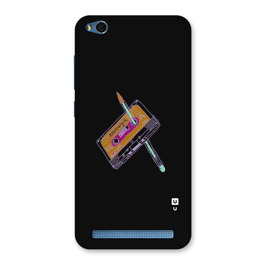 Casette Nostalgia Back Case for Redmi 5A