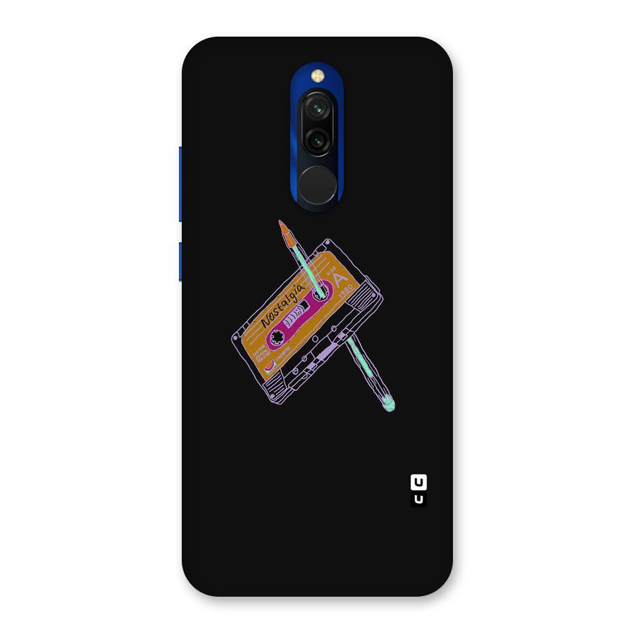 Casette Nostalgia Back Case for Redmi 8