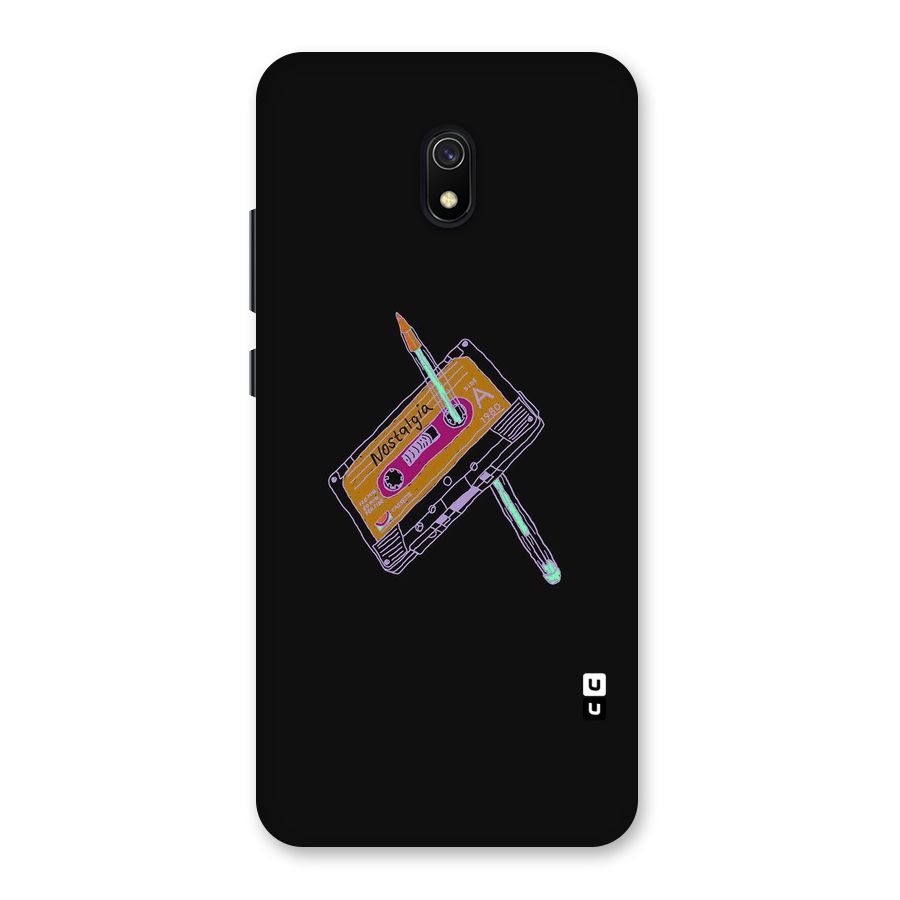 Casette Nostalgia Back Case for Redmi 8A