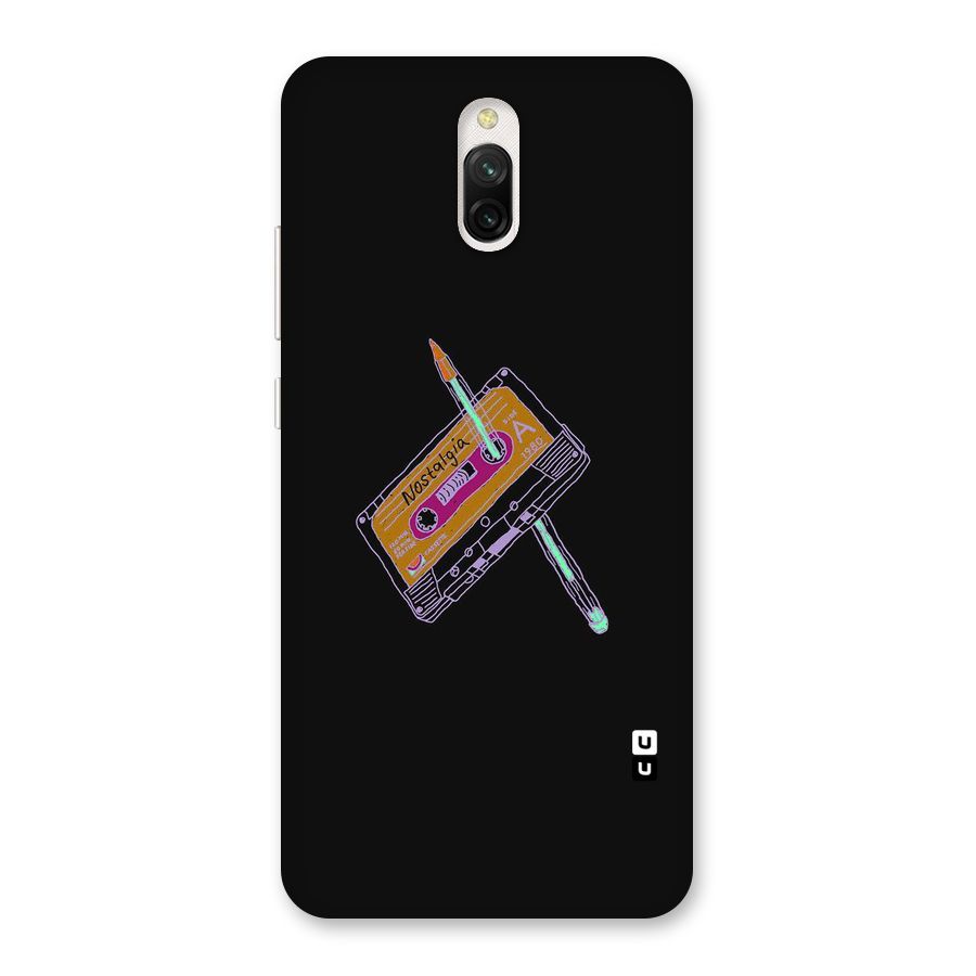 Casette Nostalgia Back Case for Redmi 8A Dual