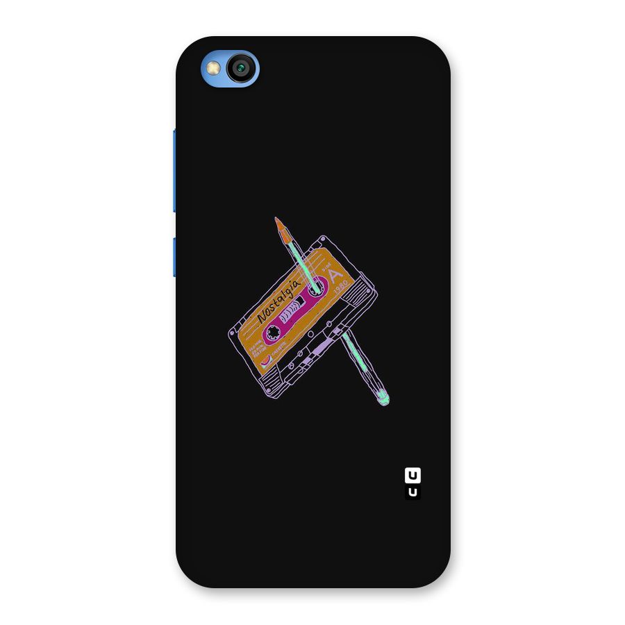 Casette Nostalgia Back Case for Redmi Go
