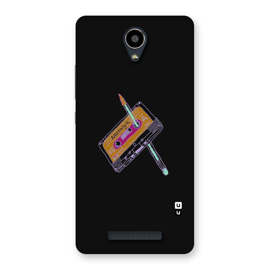 Casette Nostalgia Back Case for Redmi Note 2