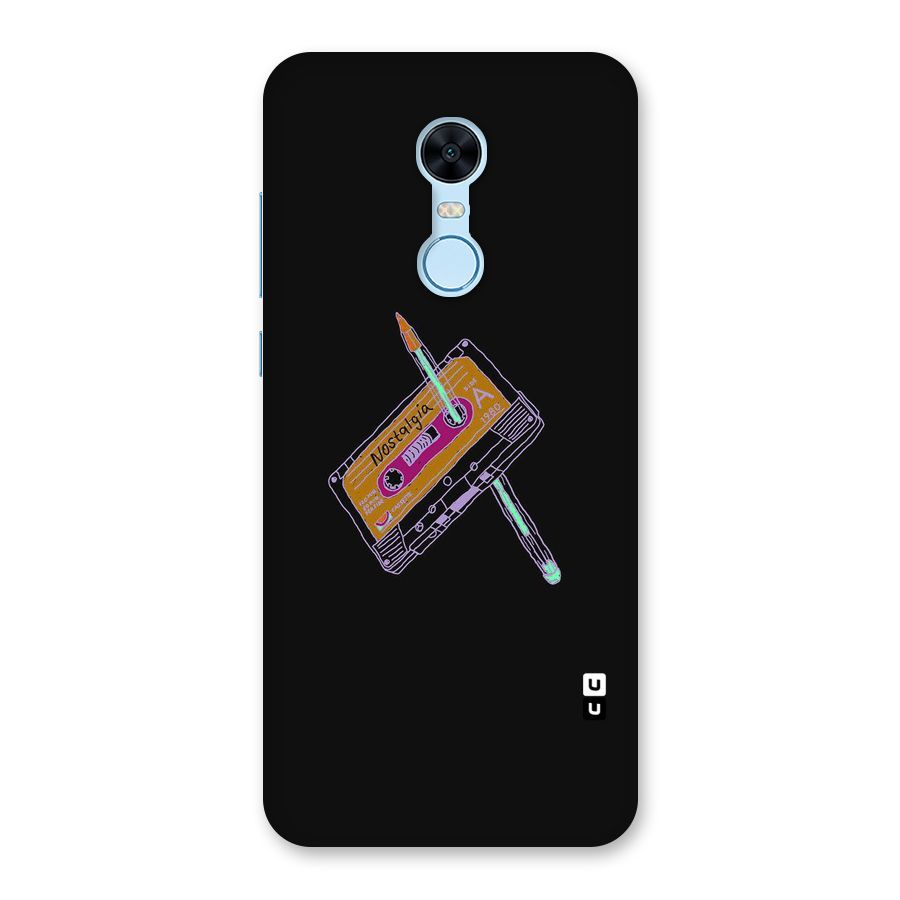 Casette Nostalgia Back Case for Redmi Note 5