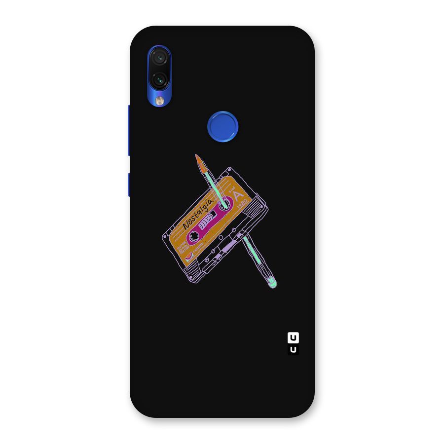 Casette Nostalgia Back Case for Redmi Note 7S