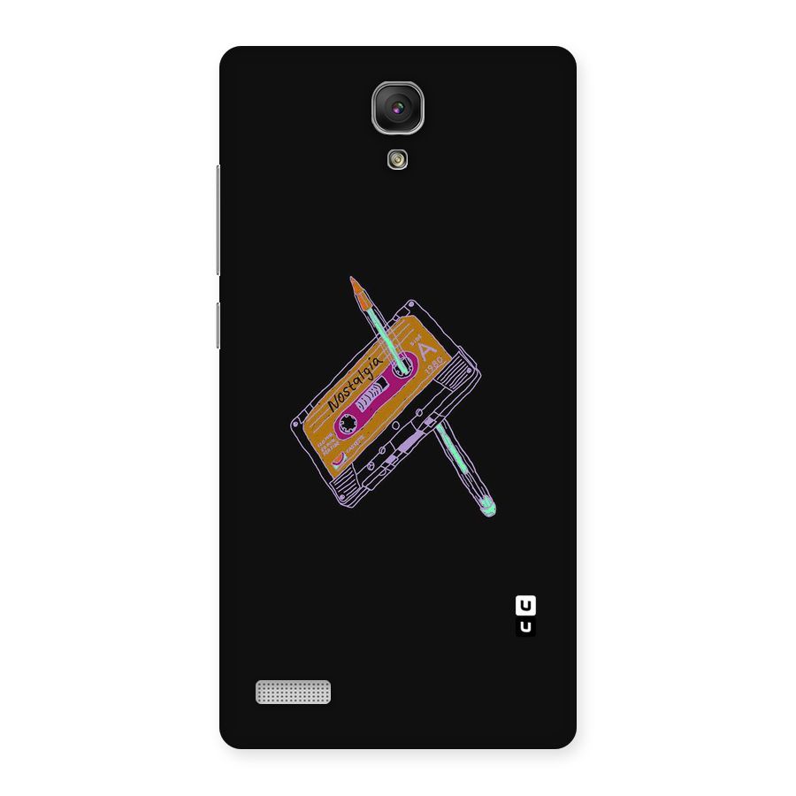 Casette Nostalgia Back Case for Redmi Note Prime