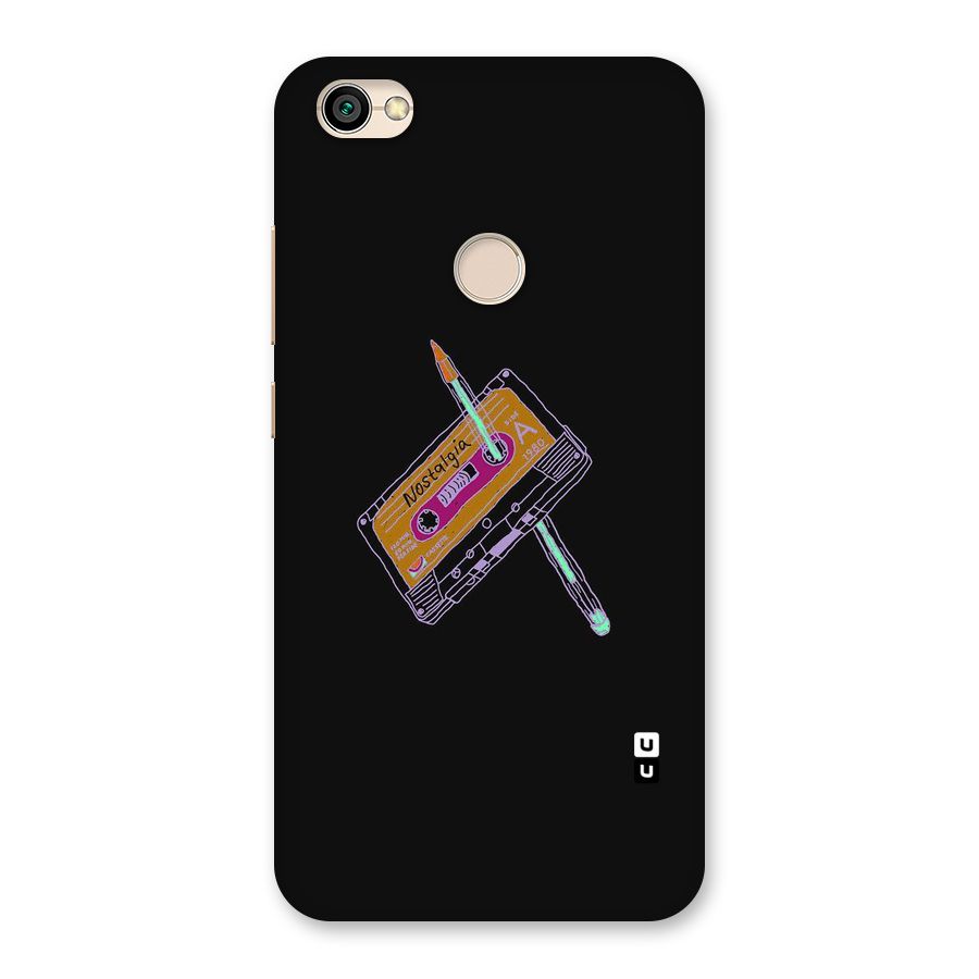 Casette Nostalgia Back Case for Redmi Y1 2017