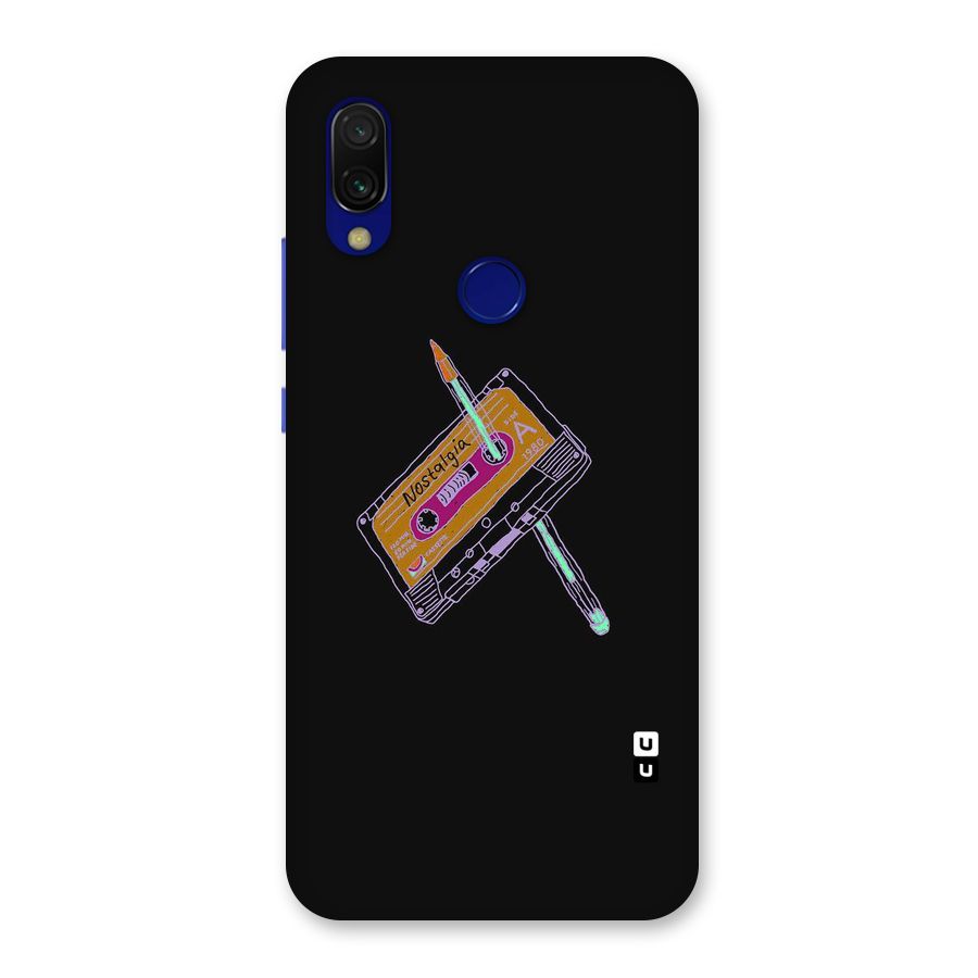 Casette Nostalgia Back Case for Redmi Y3