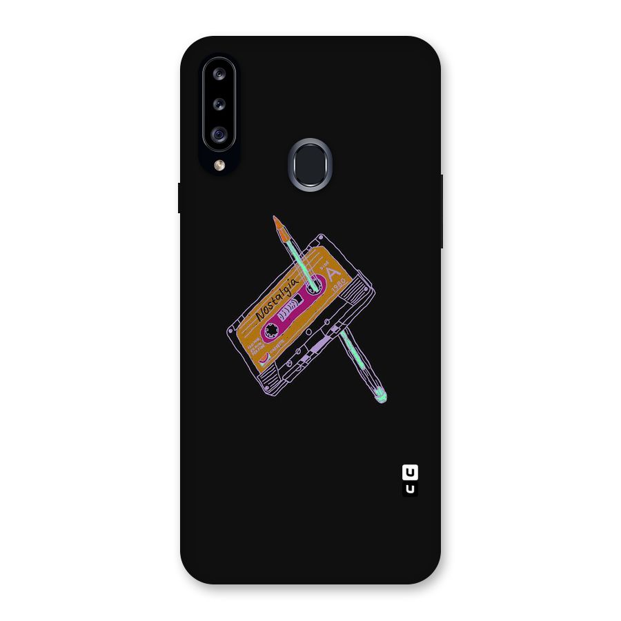Casette Nostalgia Back Case for Samsung Galaxy A20s